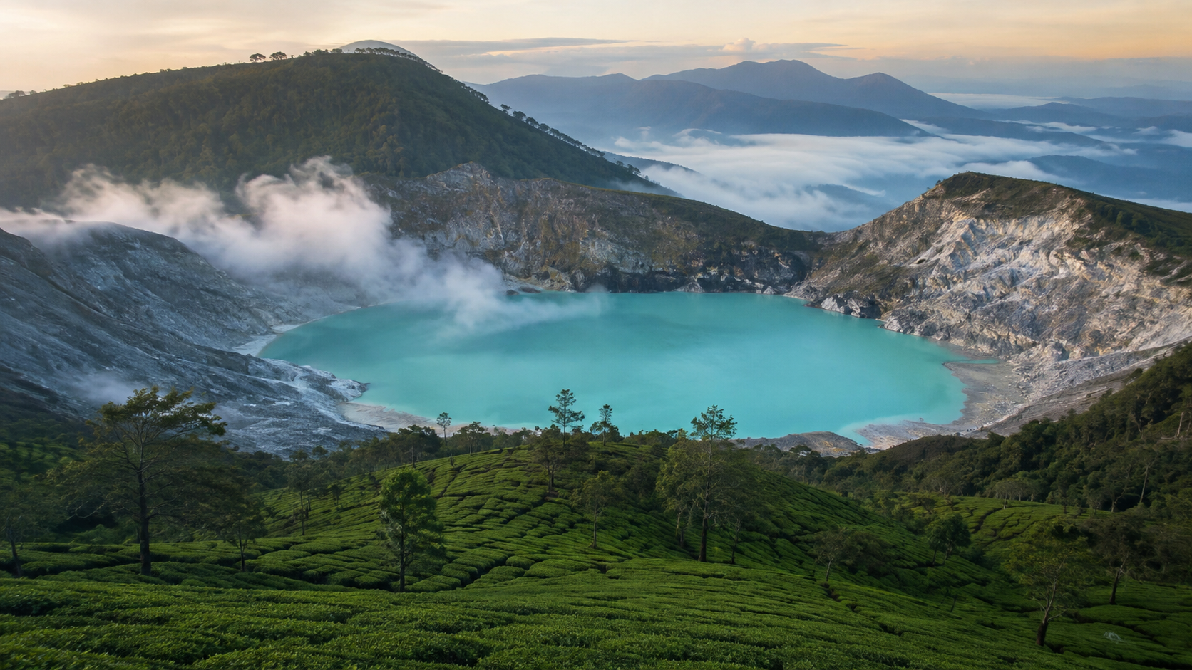 Wisata Jawa Barat: Menyusuri Kawah, Kampung Sunda, dan Pantai Selatan